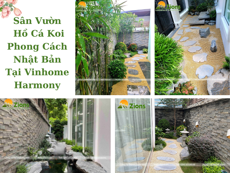 Dự án thiết kế sân vườn - Zions