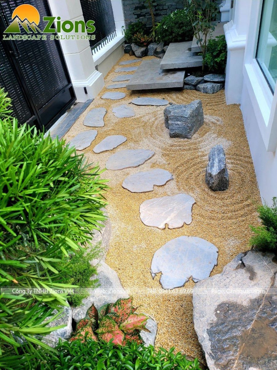 Thiết kế thi công sân vườn vinhomes