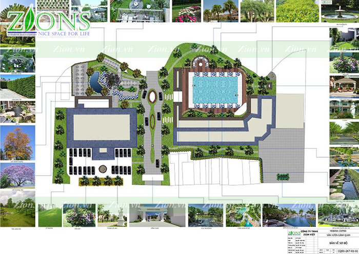 thi công sân vườn chuẩn phong thủy