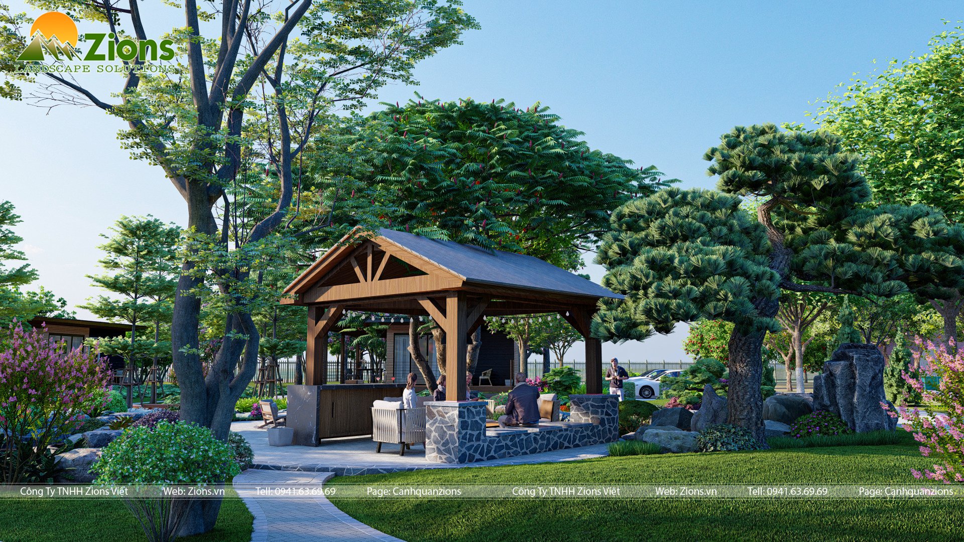 quy hoạch cảnh quan nghỉ dưỡng