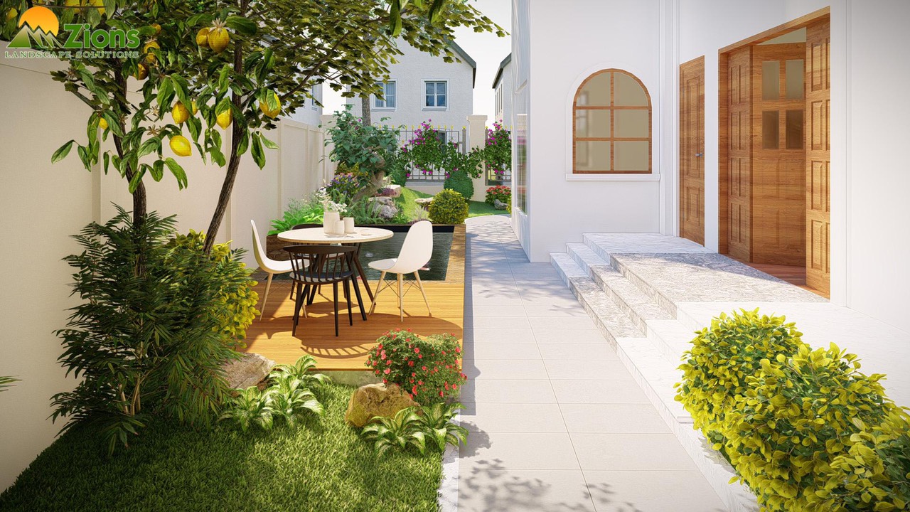 Thiết kế biệt thự sân vườn Vinhomes Thăng Long