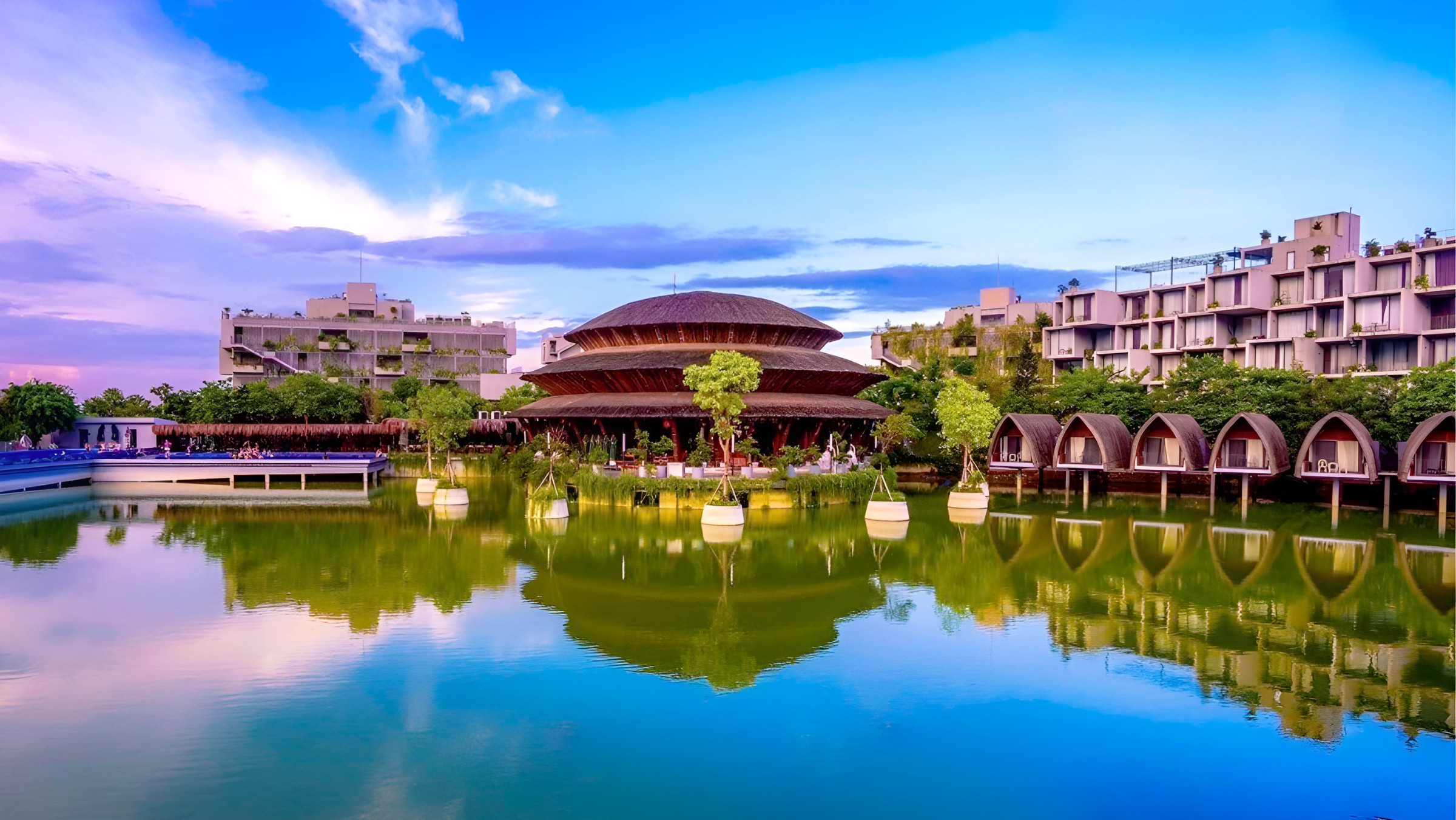 Vedana Ninh Bình - Cảnh quan nghỉ dưỡng resort tiêu chuẩn 5 sao xanh