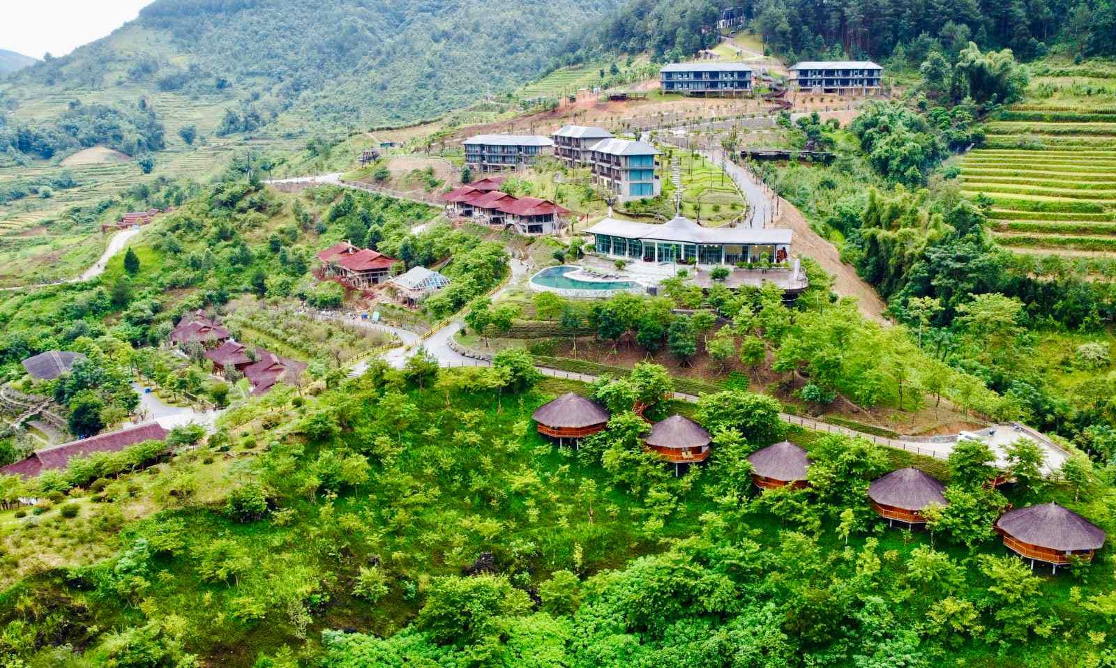 Thiết kế cảnh quan homestay view rừng núi - Zion's