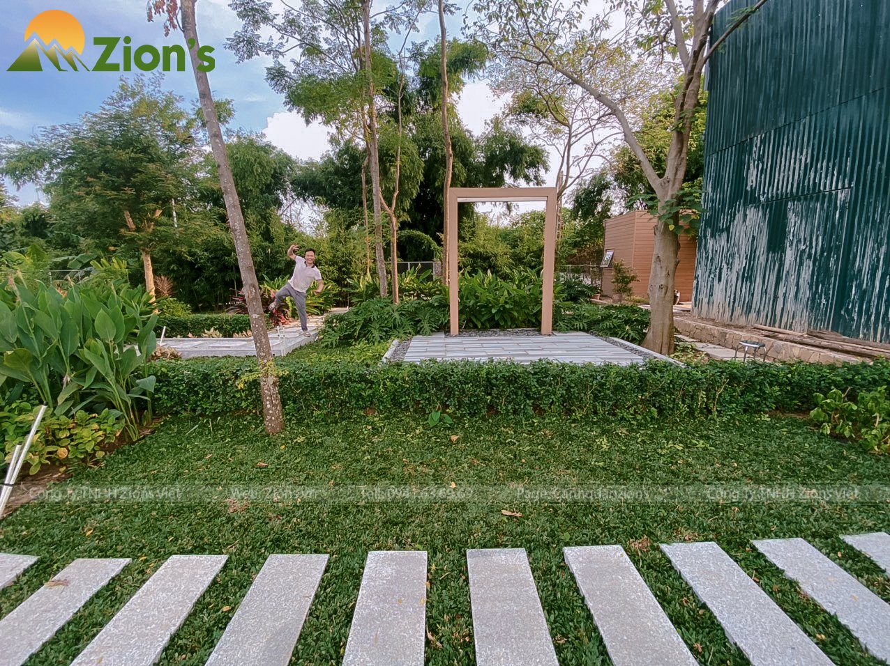 Thiết kế cảnh quan nghỉ dưỡng gia đình - zion's landscape