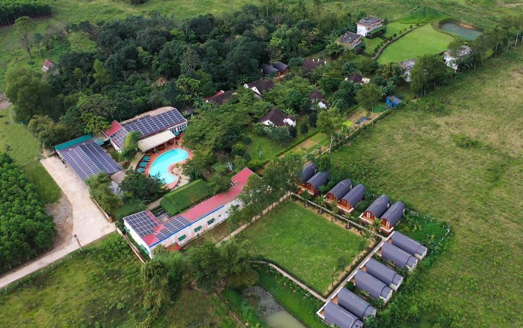 Cảnh quan farmstay
