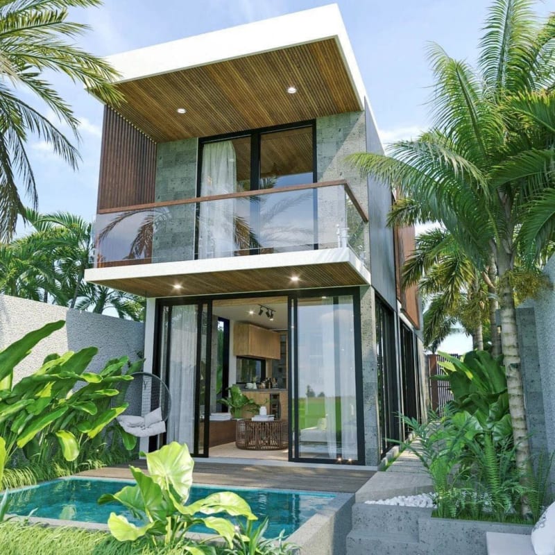 thiết kế sân vườn nhà phố đẹp