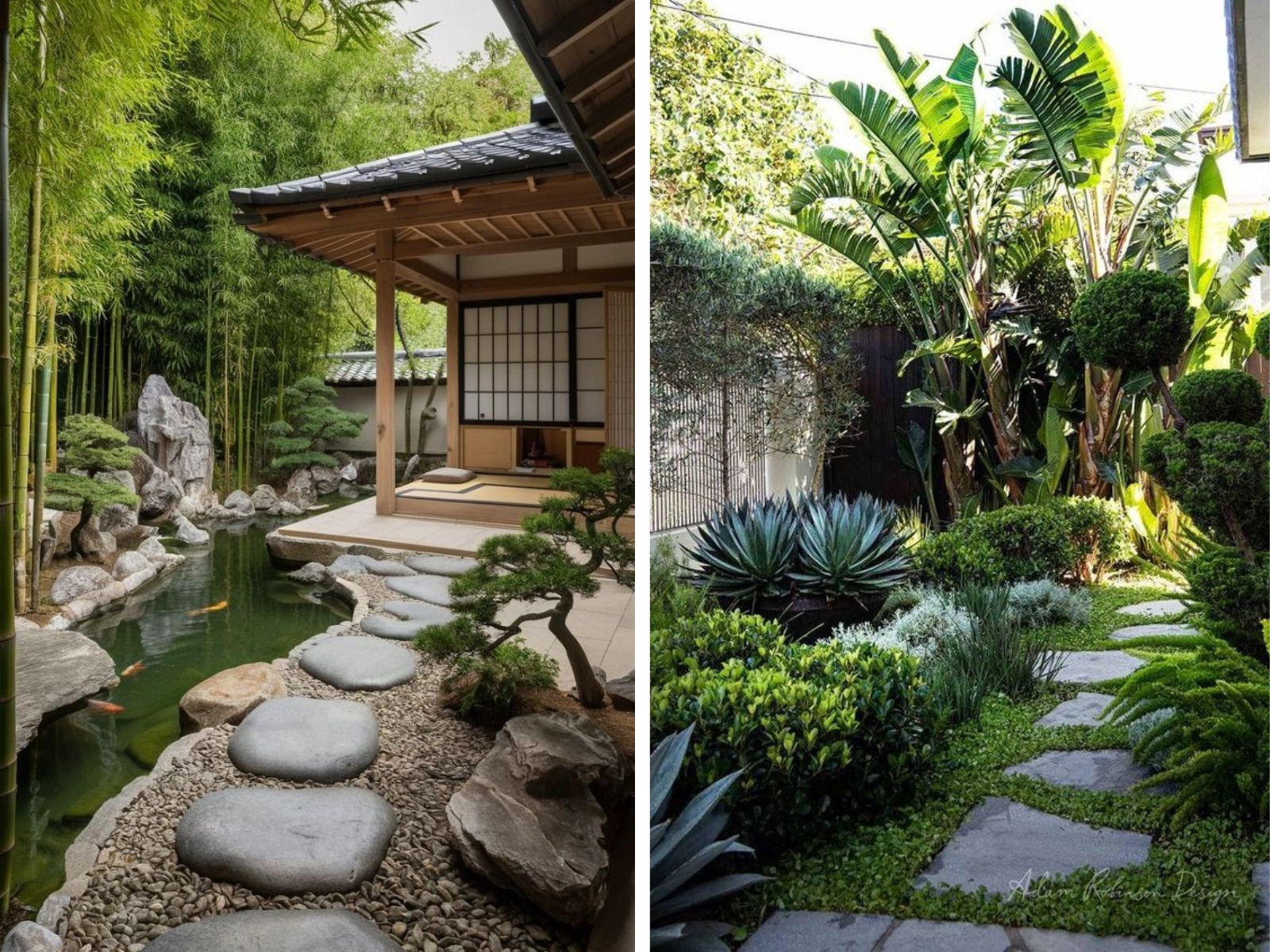 thiết kế lối đi sân vườn chuẩn phong thủy - zions