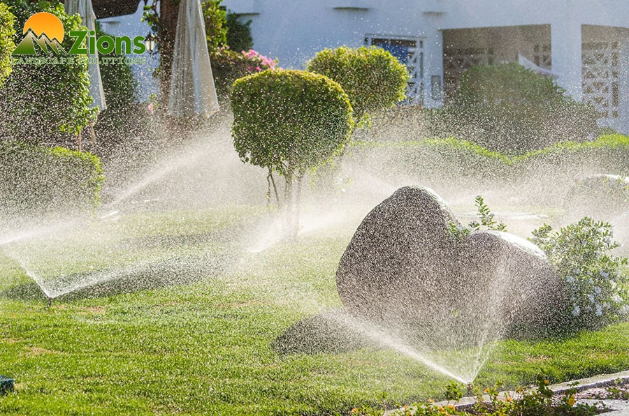 hệ tưới tự động - giải pháp cho khu vườn hiện đại